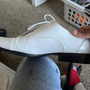 White dress shoes Stacy Adams